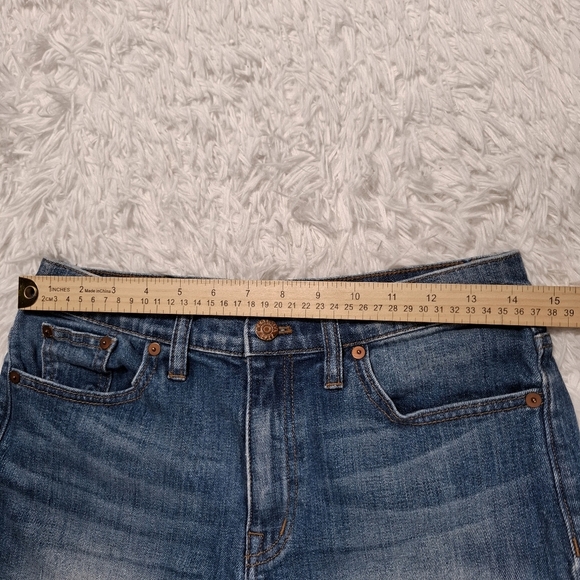 Madewell The Perfect Jean Short Shorts High Rise Denim Cut Off Womens Size 28 - Picture 4 of 11